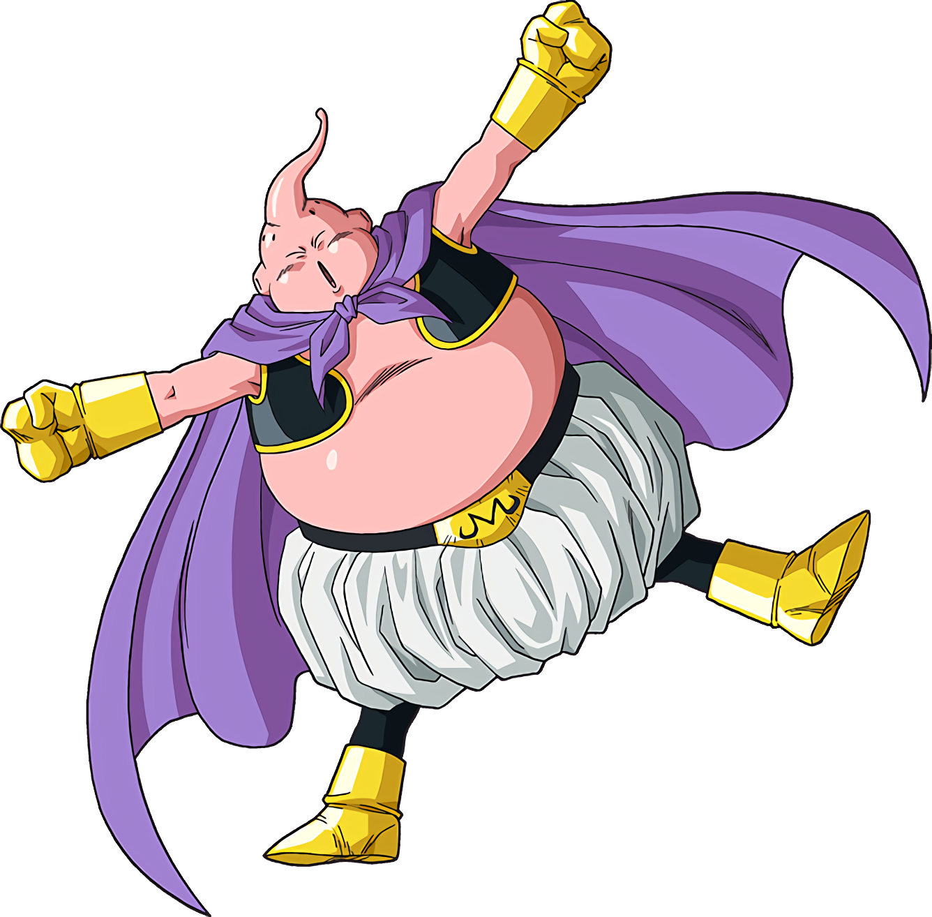 Majin Buu Png - Dragon Ball Z Majin Boo Gordo, Transparent Png ,  Transparent Png Image - PNGitem