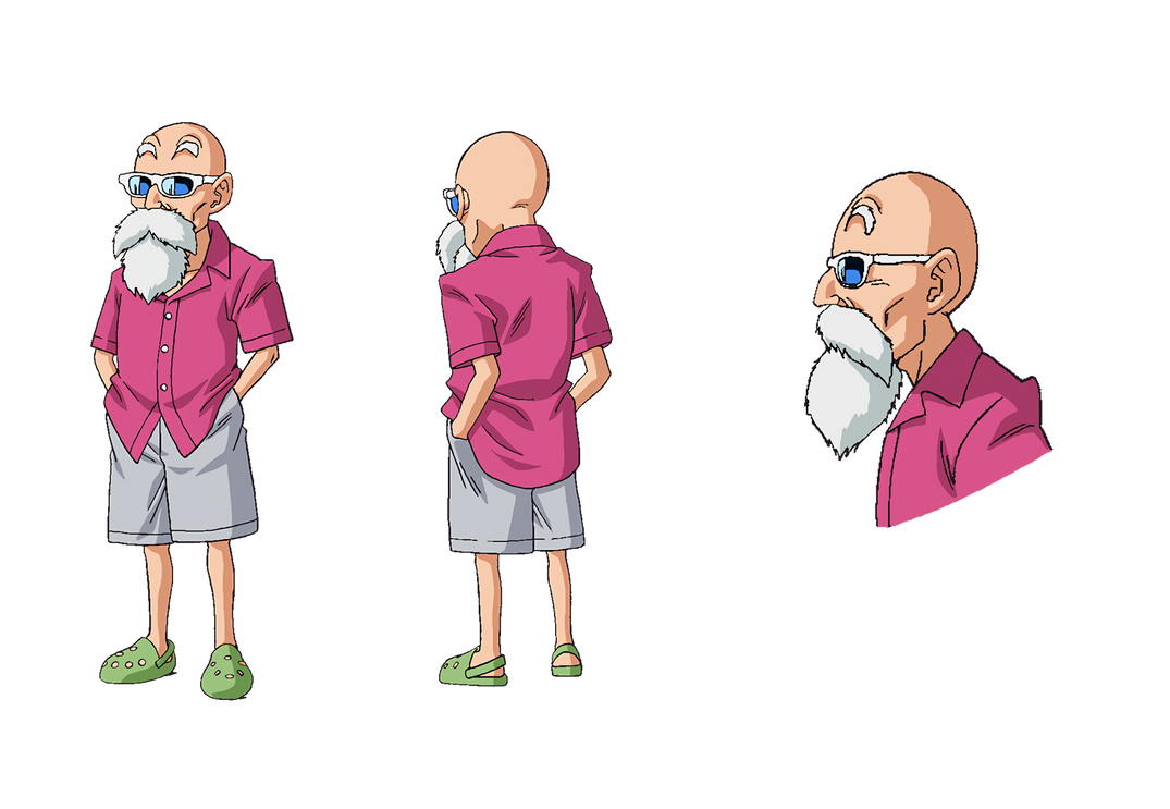 Master Roshi Hand Signs Master Roshi (Battle of Gods) Concept art [Website by Maxiuchiha22 on ...