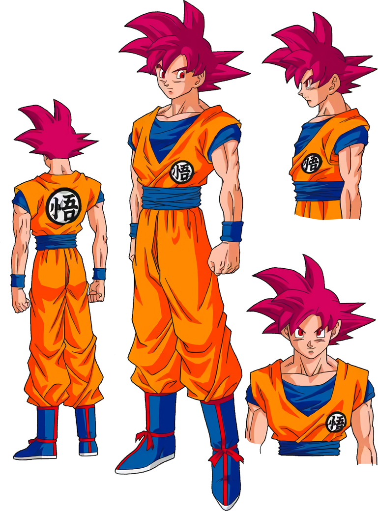 Goku SSG (Battle of Gods) Concept art [Website] by Maxiuchiha22 on ...