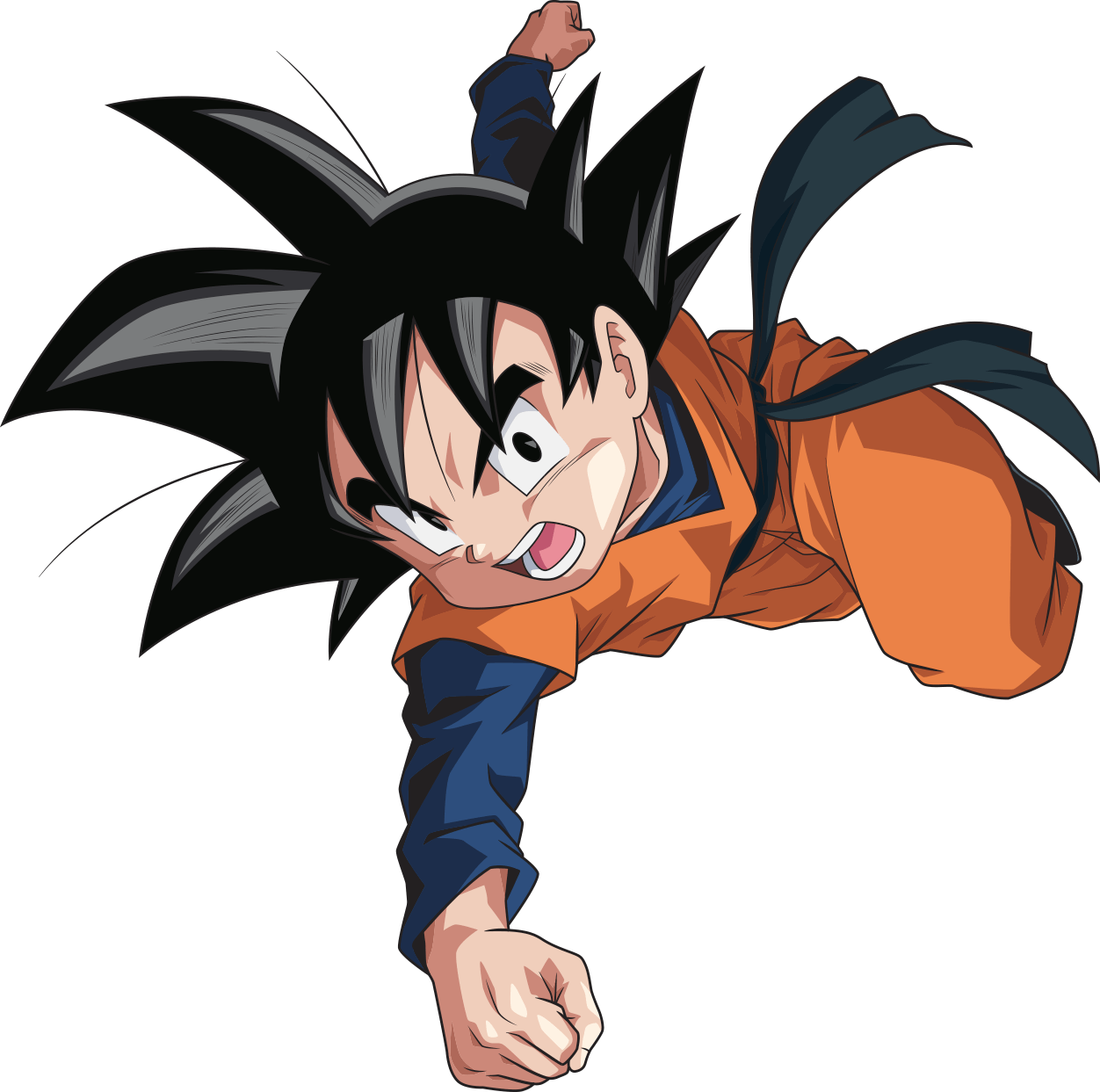 Goten Chibi para colorir (Dragon Ball Z) by PoccnnIndustriesPT on DeviantArt