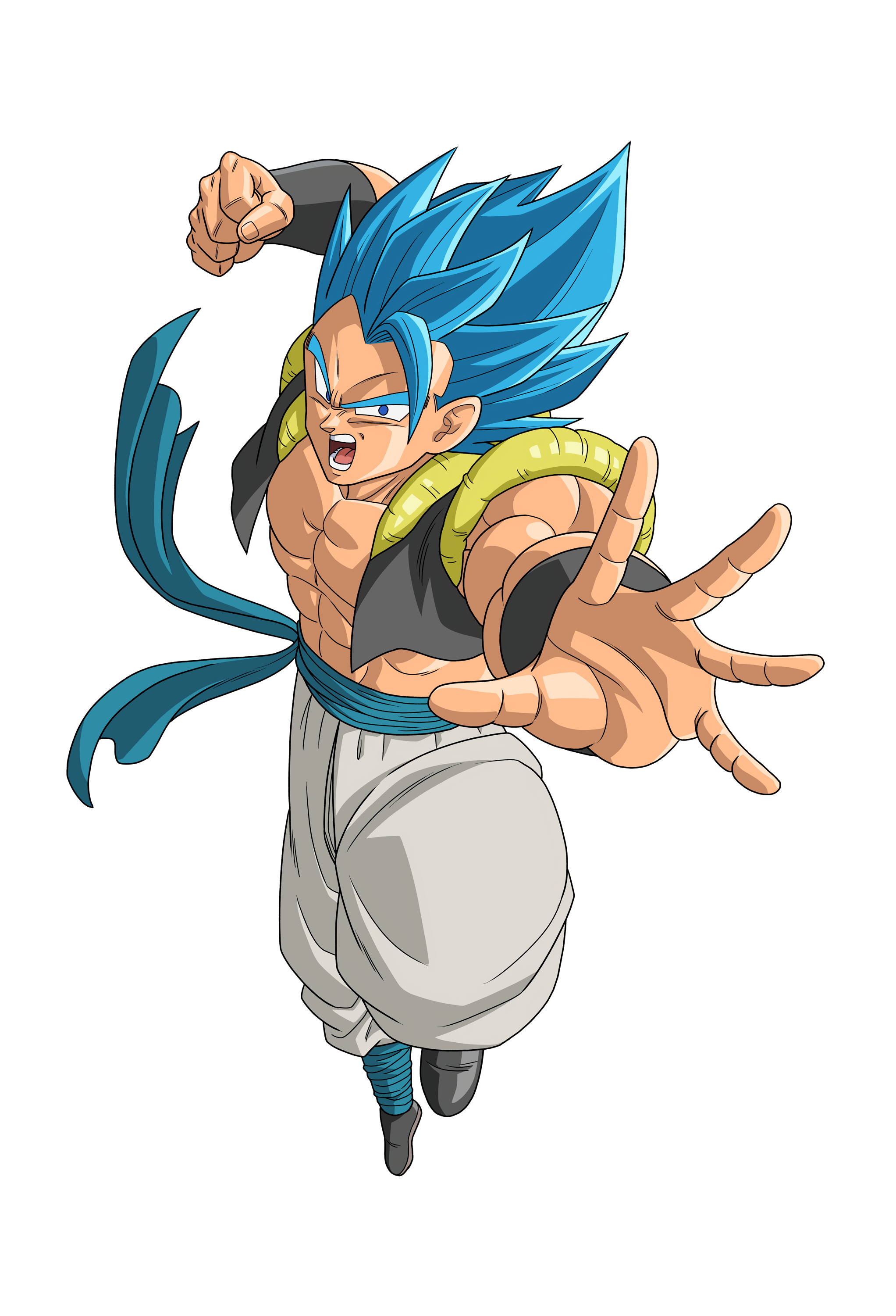 Gogeta SSJ4 render (HD)[FighterZ] by Maxiuchiha22 on DeviantArt