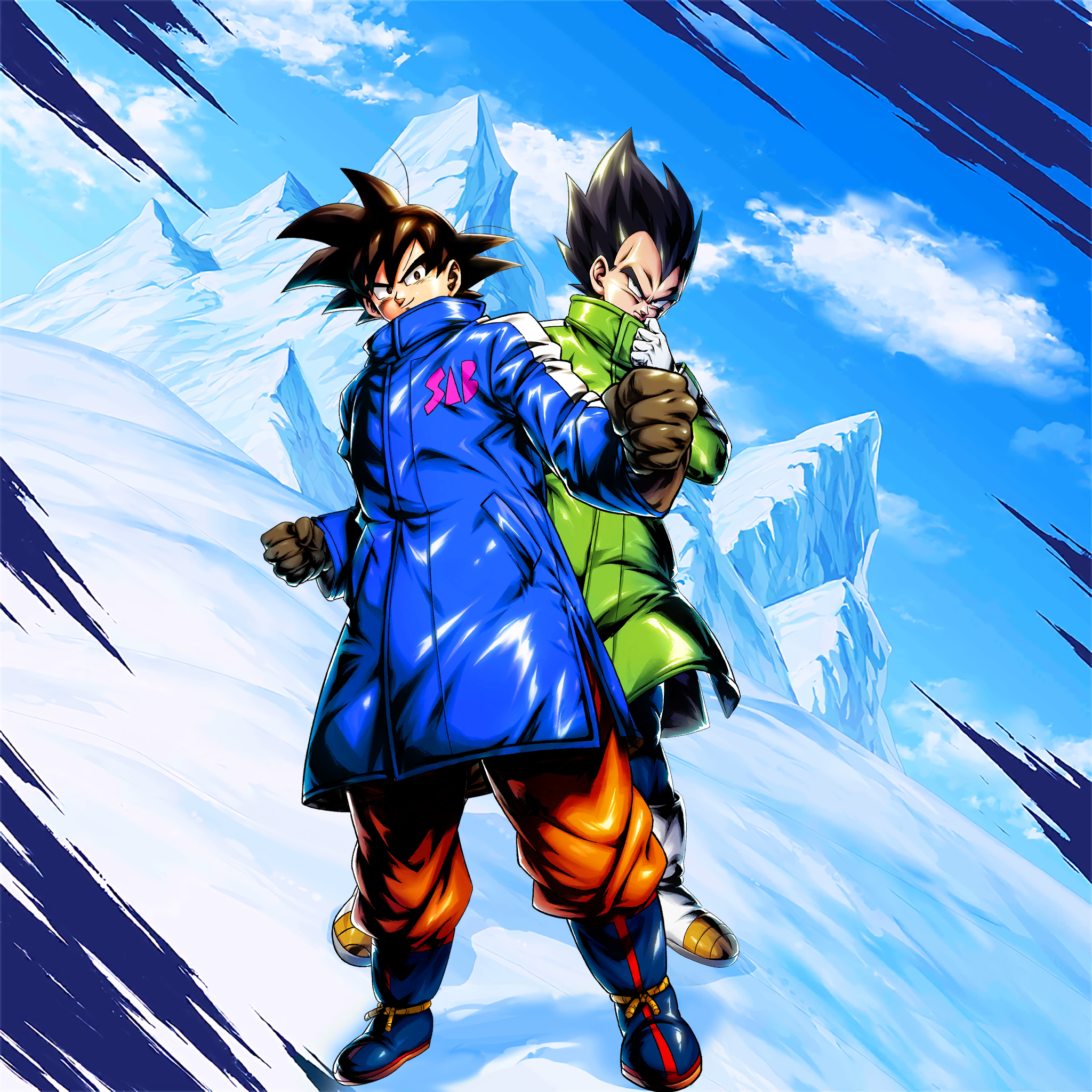 SSJ2 Vegeta and Goku wallpaper by MarchineKiller45 - Download on ZEDGE™