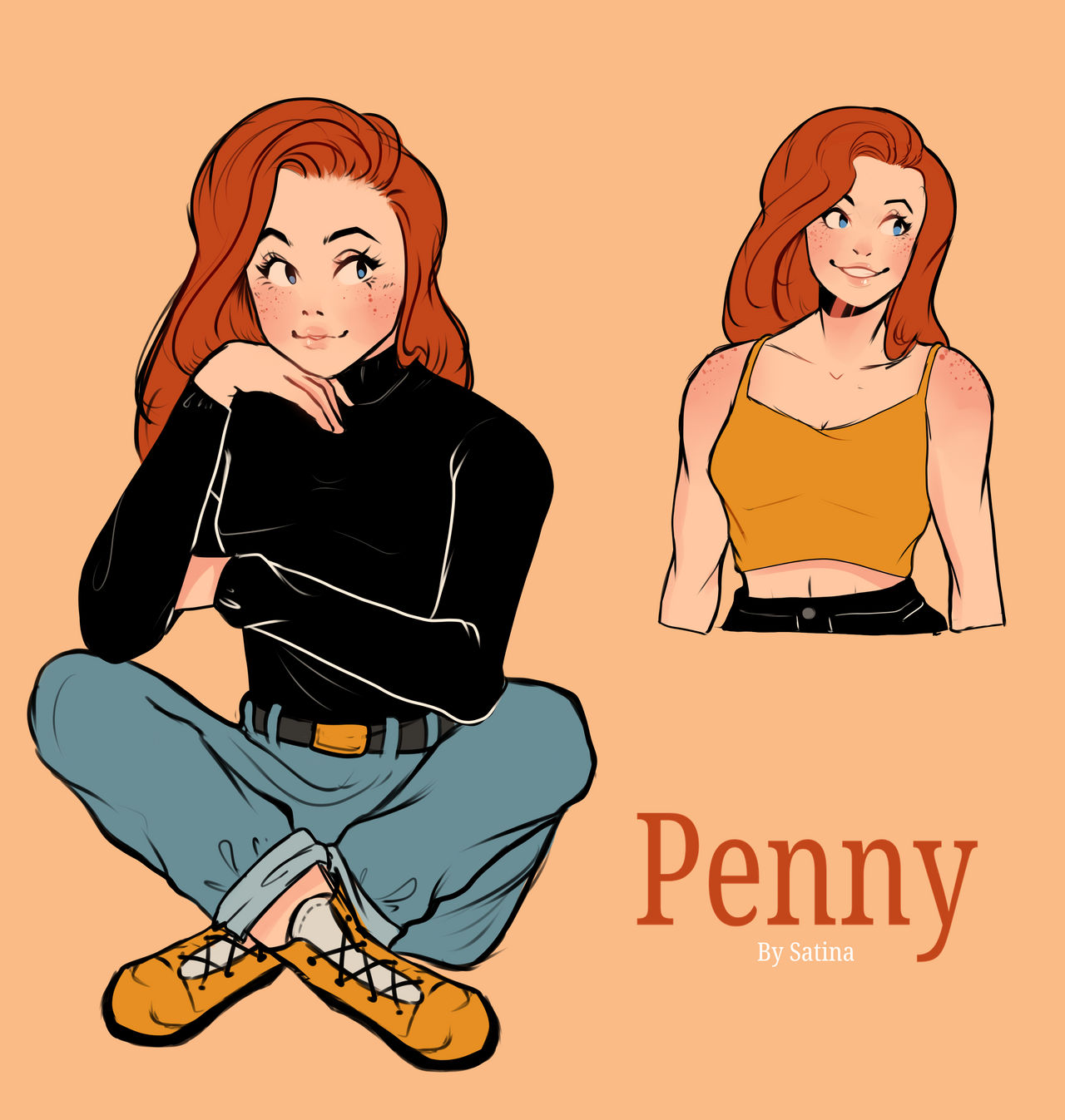 Penny- ref v1 by Satina56 on DeviantArt