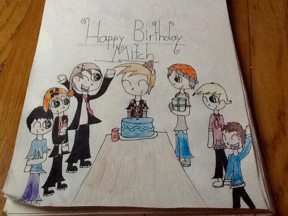 Happy Birthday Mitch by Seashellpearl on DeviantArt