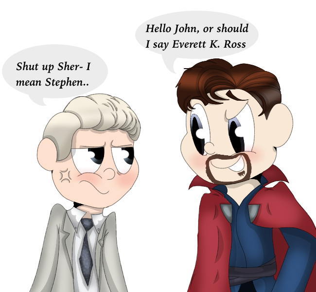 Doctor Strange And Everett Ross By Seashellpearl On Deviantart