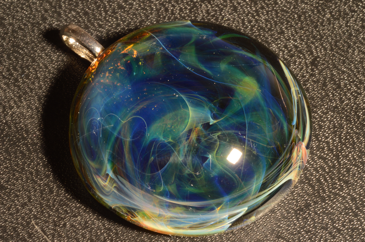 Cosmic Abstract Pendant