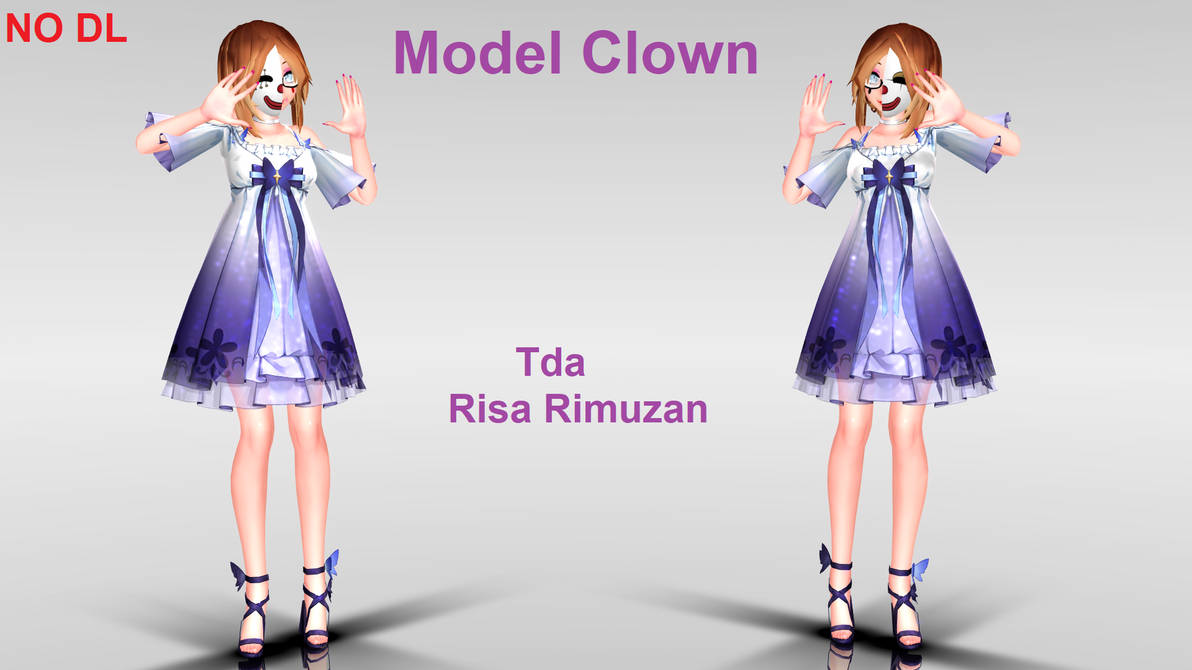 Tda Risa Rimuzan Model Clown by Shuriisa on DeviantArt