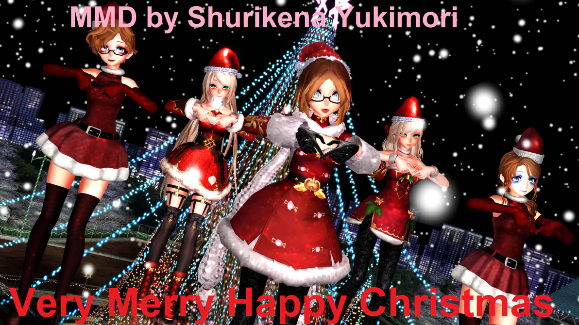 Risa MMD Very Merry Happy Christmas Vostfr by Shuriisa on DeviantArt