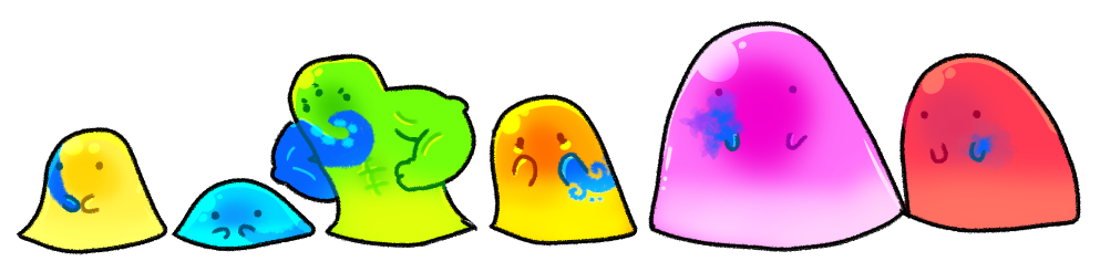 Quark blobs (OPEN) (price lowered) by gardensprouts on DeviantArt