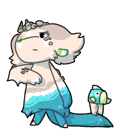 Looped Reverse Mermaid Reverse mermaid redesign by gardensprouts on DeviantArt