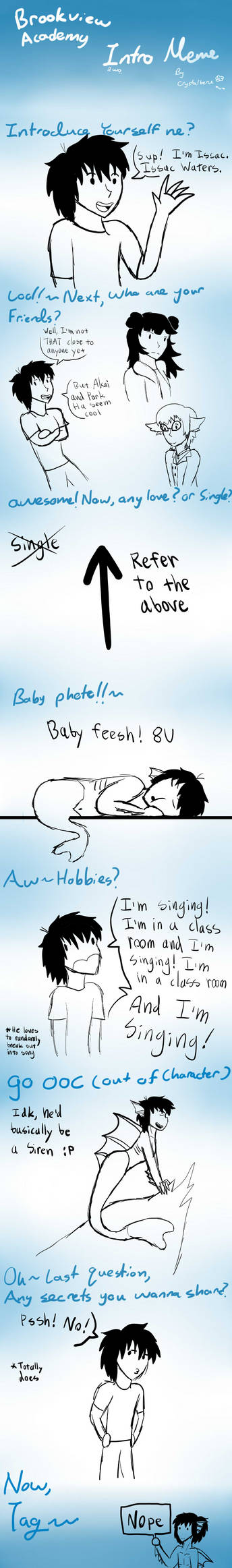 BA: Introduction Meme ft Issac by Geek-of-the-Week on DeviantArt