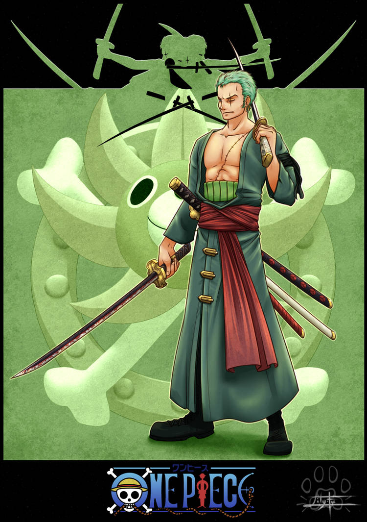 One Piece cards : Zoro by Lily-Fu on DeviantArt