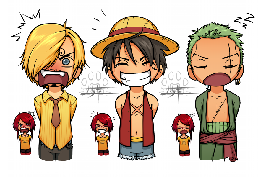 Chibi Luffy by SergiART on DeviantArt