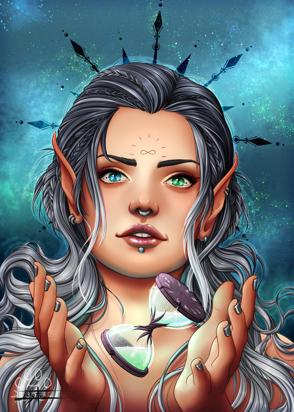 Deviantart Astral Astral Girls : Time by Lily-Fu on DeviantArt