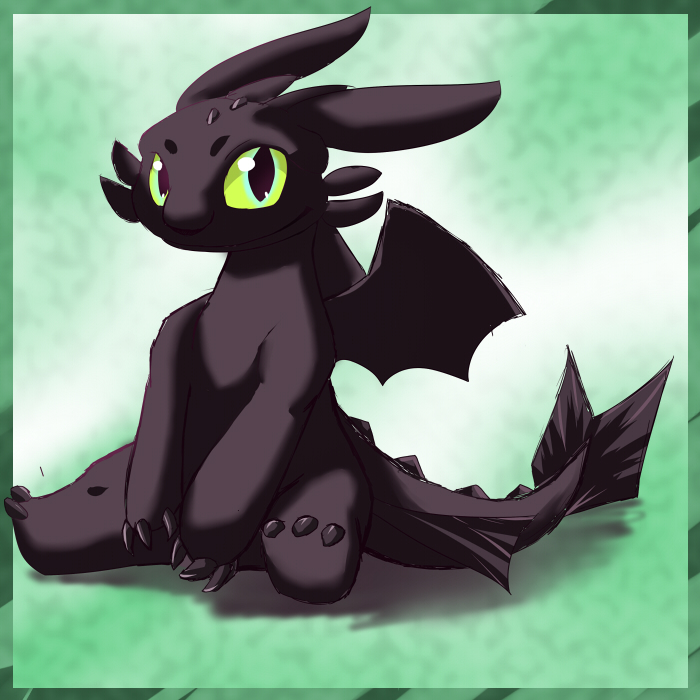 chibi toothless