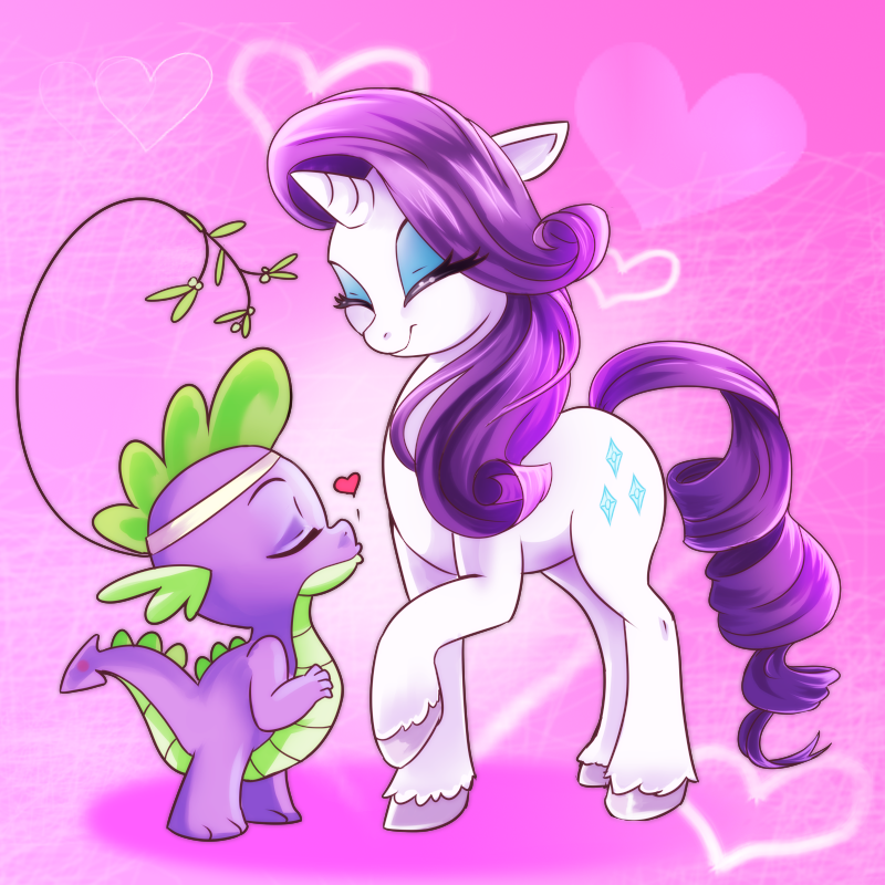 rarity x Spike