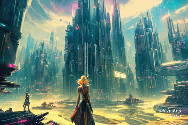 Futuristic Fantasy City
