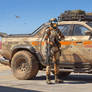 Traveler by Desert Truck