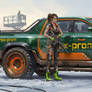 Wasteland Green Pickup