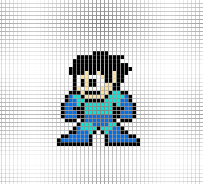 Pixel Art Gallery — justingamedesign: Here's a 32x32, Mega-Man-style