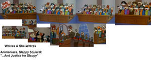 Animaniacs Wolves and She-wolves Collage