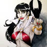 Fan Expo 2012 Vampirella marker sketch