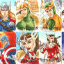 Thor The Dark World sketch cards 2