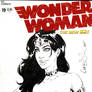 Wonder Woman bust sketch cover