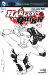 Harley Quinn sketch cover by mechangel2002
