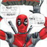 Deadpool movie sketch cover