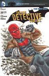 Red Hood sketch cover by mechangel2002