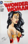 Wonder Woman sketch cover by mechangel2002