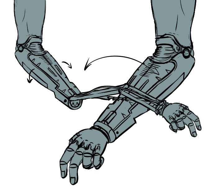 Extrudable Forearm Concept by sonja9002 on DeviantArt