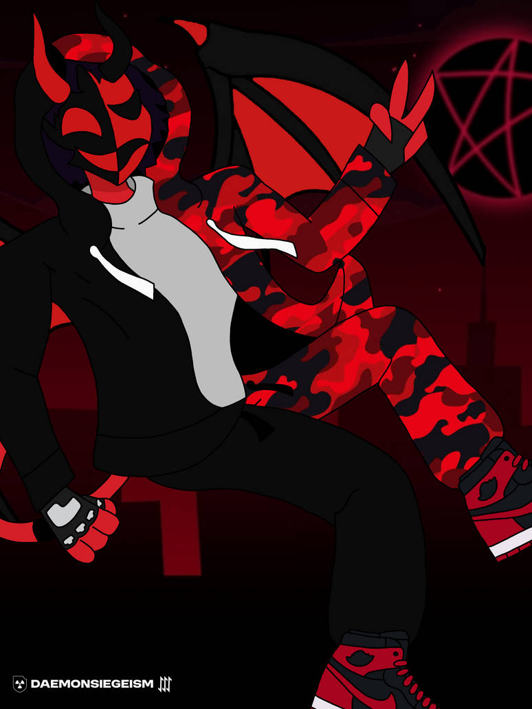 Daemon the demon (HH/HB OC) by daemonsiegeism14 on DeviantArt
