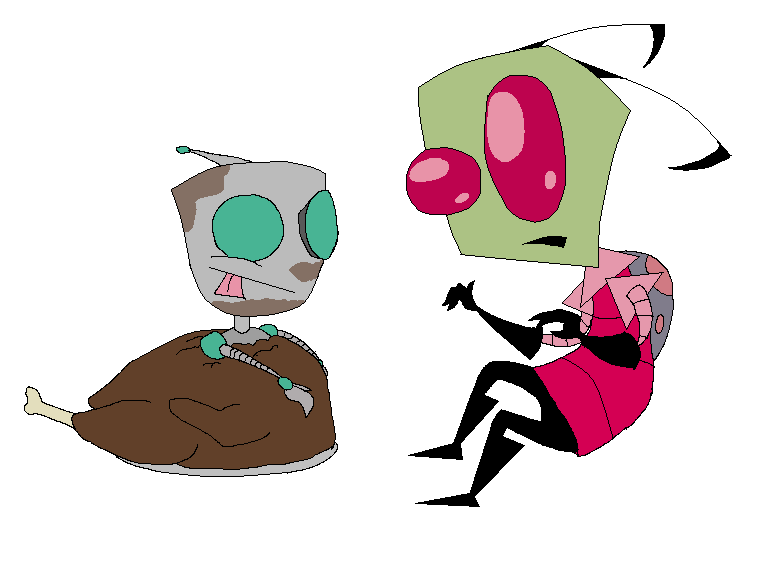 Zim and GIR's Thanksgiving