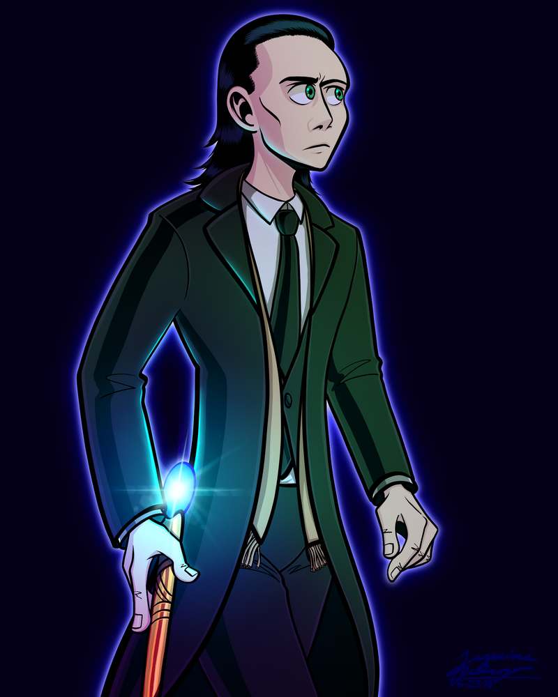 Loki in Stuttgart by WaterElement33