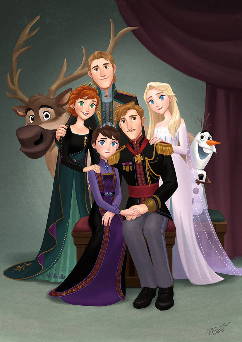 Frozen2 Royal Family Reunion By Miacat7 Ddszh2n-41