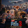 Secret Life Of Pets 3 Cinematic Poster