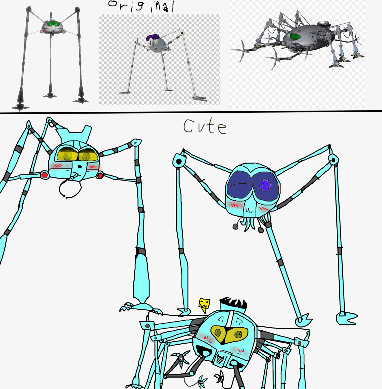 Jeff Wayne War Of The Worlds Fighting Machine Cute by 25539391x1x1x on ...