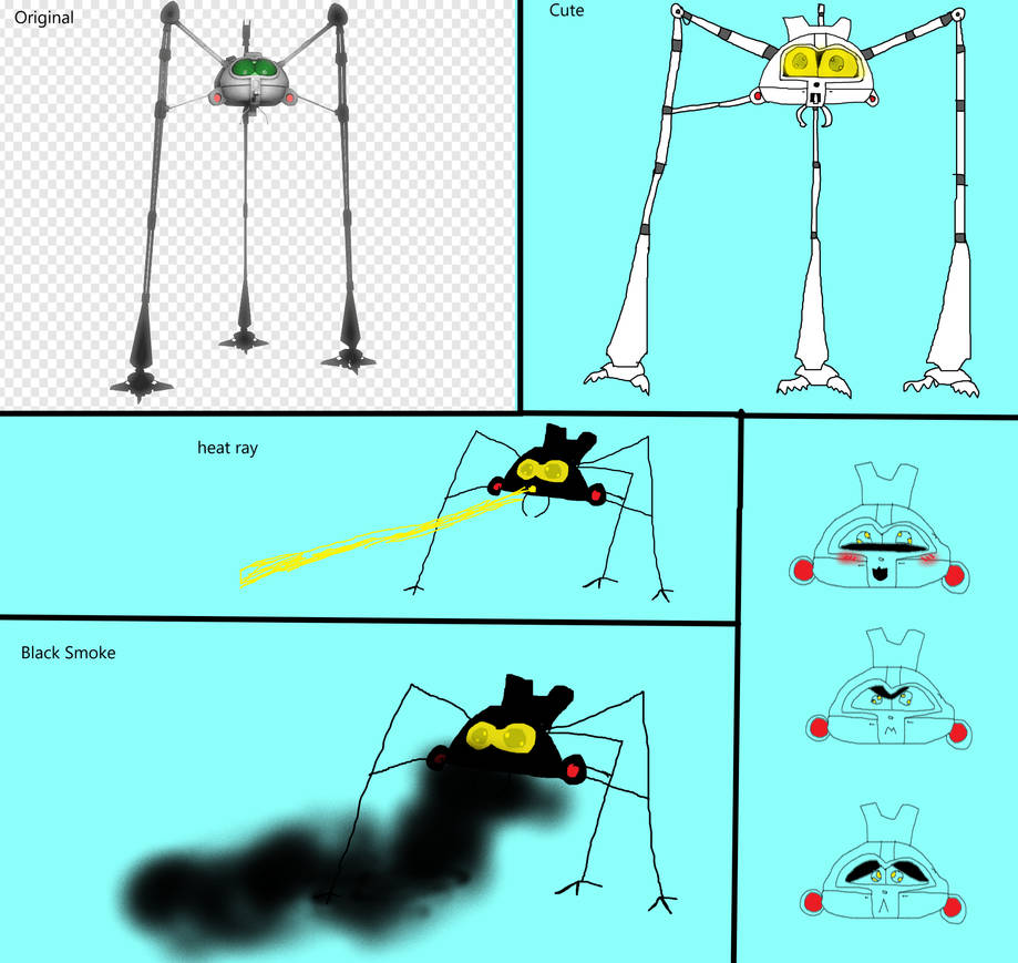 Jeff Wayne War Of The Worlds Fighting Machine by 25539391x1x1x on ...