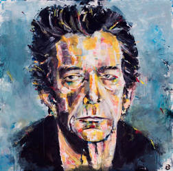 Portrait of Lou Reed