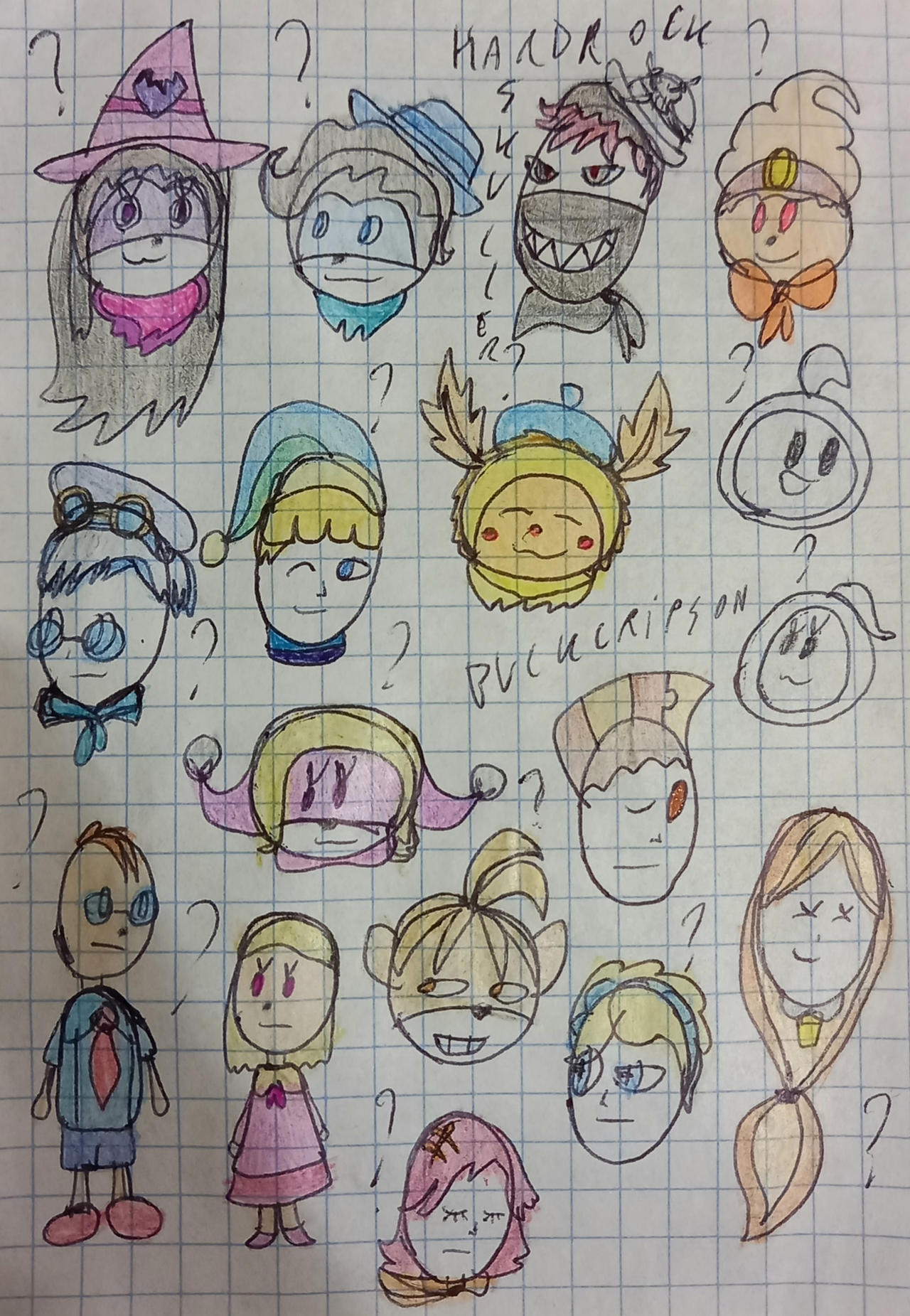 My Character My drawn characters 259 by Murderunion98 on DeviantArt