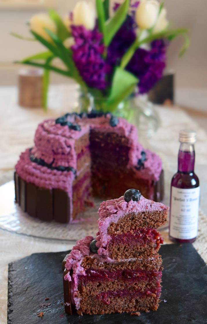 Blueberry, Chocolate, Amaretto by alina-ay