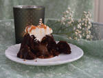 Brownie with salted Caramel by alina-ay