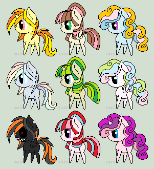 Chibi Pony Adopts