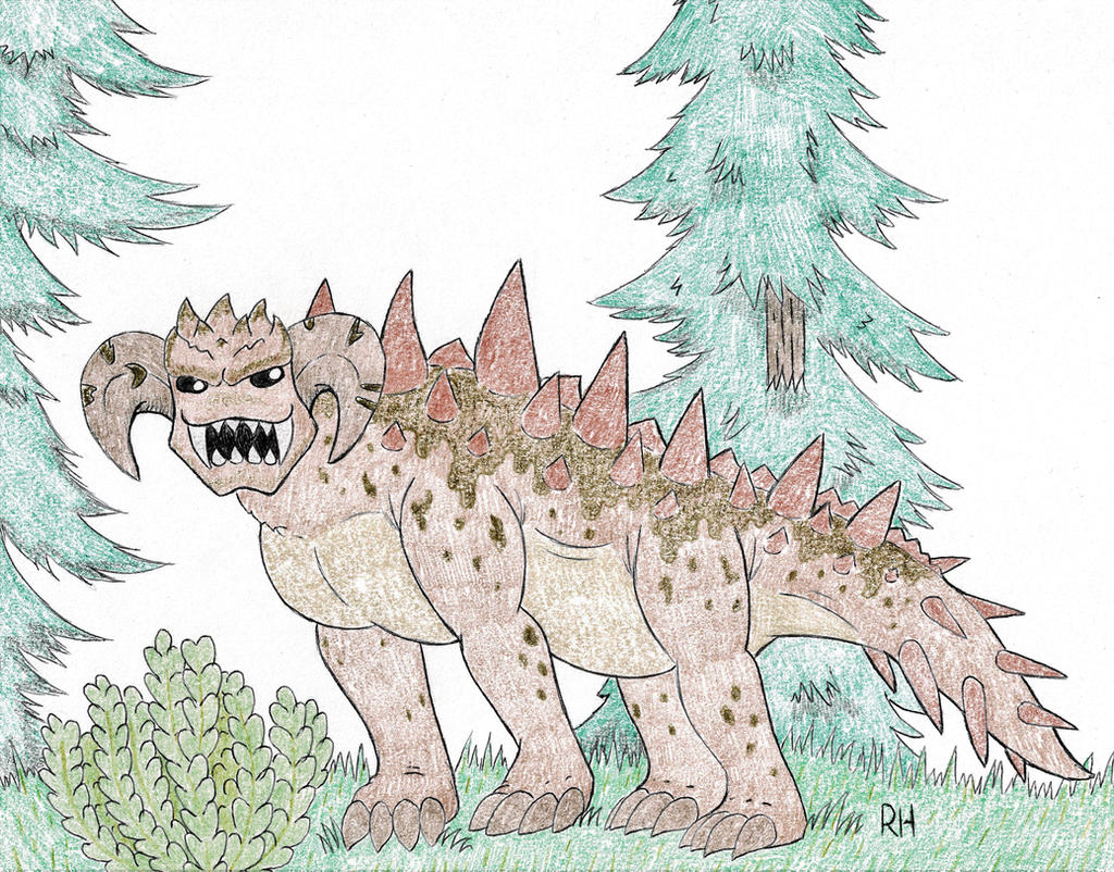 Hodag Vector The Hodag by Kaijugame on DeviantArt