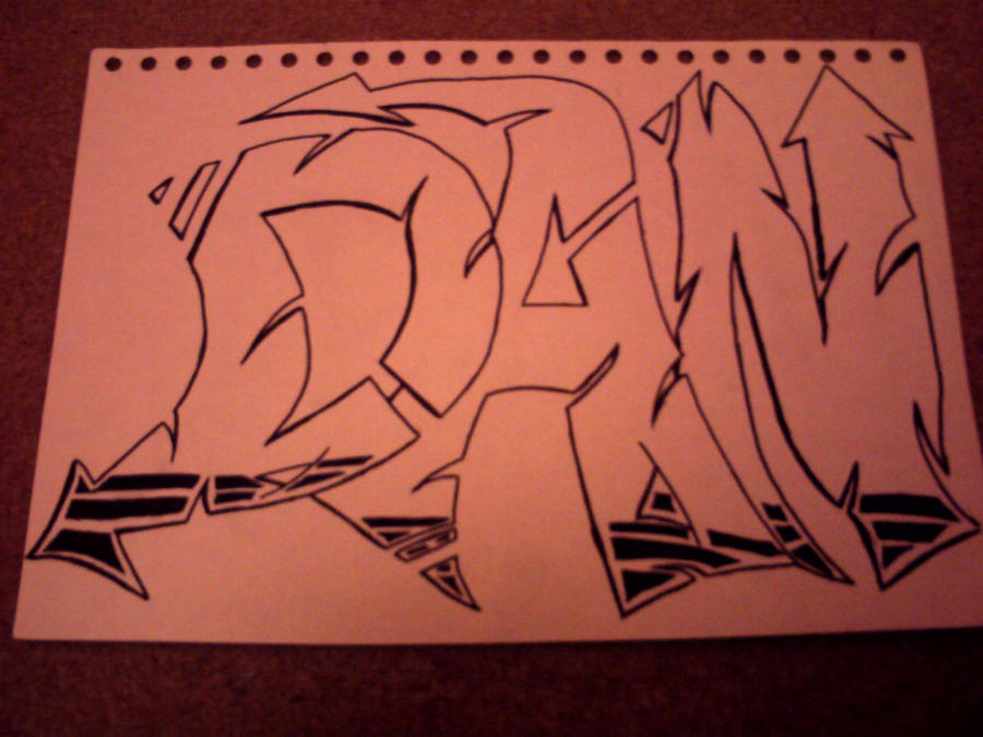Dan Graphity Examples Graffiti - Dan by breackdancingsam on DeviantArt