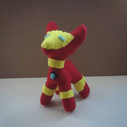 Iron Man mini horse plush