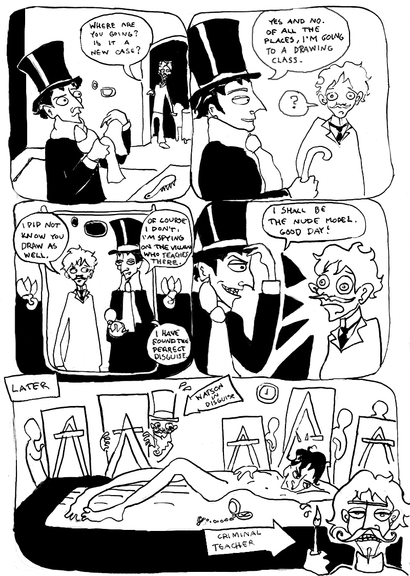 Holmes' lesson in art