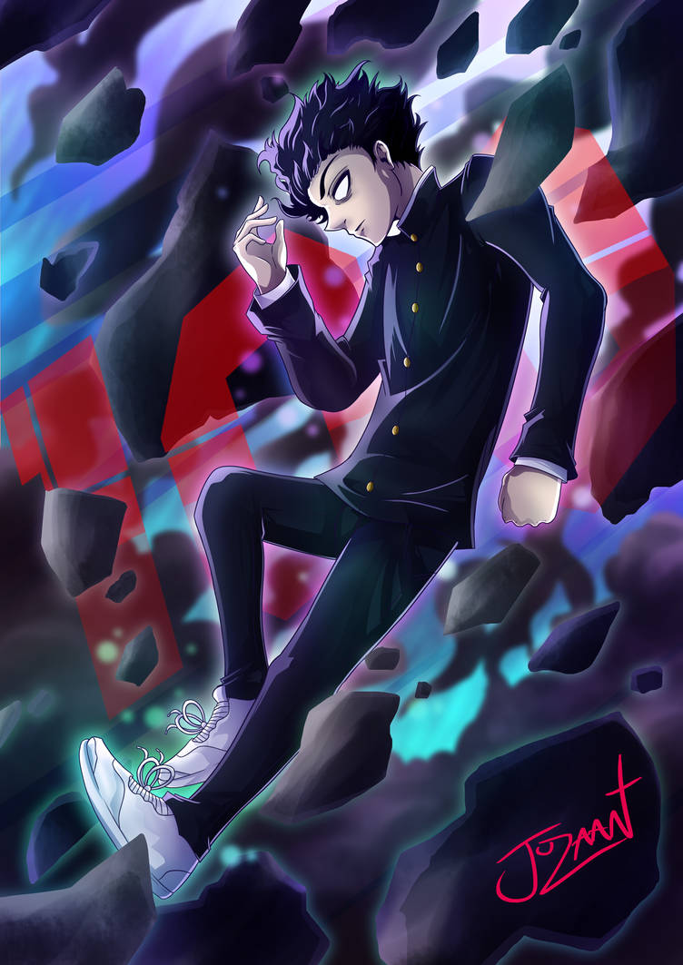 Mob Psycho 100 Drawing by JUZAAAN on DeviantArt
